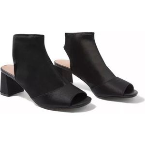 COPY - Topshop Women’s Disco Stretch Satin Sandals, Size 9.5US / 40EU - Black